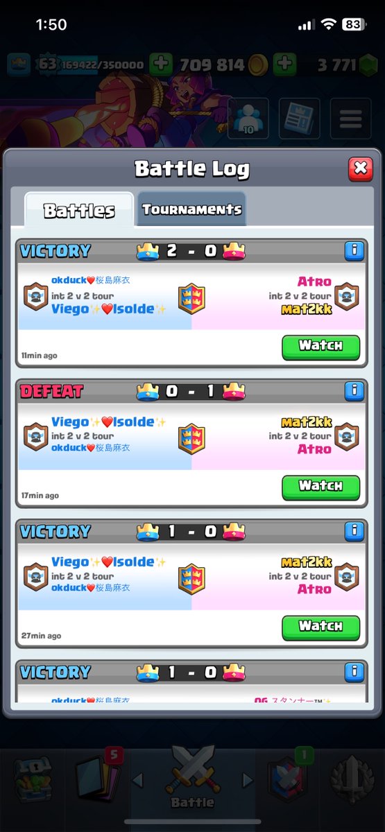 Made my first earnings in a 2v2 tournament
Thank you so much <a href="/Viegocr1/">Viego Maradona</a> for playing with me and <a href="/Intuition_cr/">Intuition</a> for the invitation to play
gg <a href="/mat2kk/">Mat</a> and <a href="/atrocsz/">Atro</a> it was fun going against you both ❤️❤️
