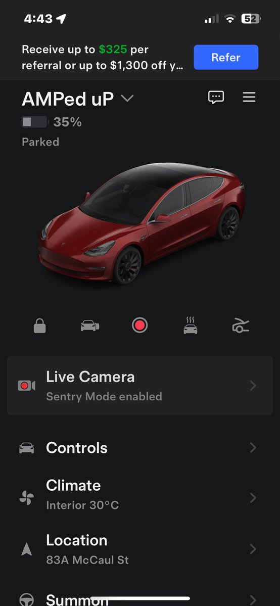 DoublepPradhan's tweet image. There is simply is no range anxiety with the Tesla app. I can always type in my destination and roundtrip from the comfort of my couch to know I will be back home with enough SOC. I have 35% and will be back with 21% after going 54km roundtrip.
I never have to waste time and…