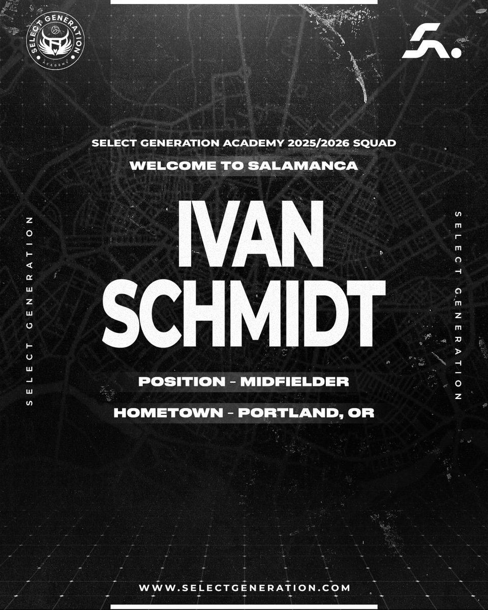 selectgensoccer's tweet photo. Excited to welcome Ivan Schmidtt to Salamanca for the 2025/2026 season.
“Ivan has a good engine in midfield and exciting pedigree we are excited about to affect games on both sides of the ball. Can’t wait for August!” Sam Henneberg - Director of Soccer
#VAMOSG #SGALLIN https://t.co/jcHP8gQ8u6