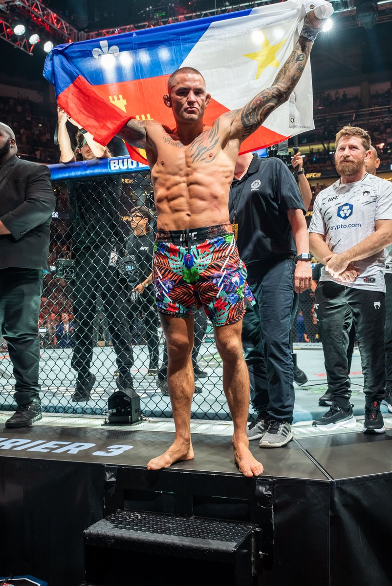 UFCEspanol's tweet image. Una verdadera leyenda del deporte @DustinPoirier 🫡💎 #UFC318