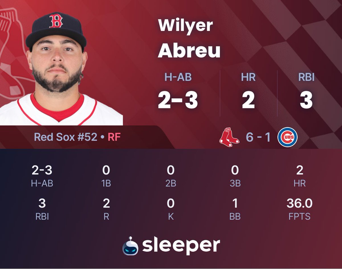 SleeperRedSox's tweet image. Maybe they’ll start another winning streak!!
Sox win 6-1!!!
Next up: the Phillies! Let’s get back to winning.
#DirtyWater