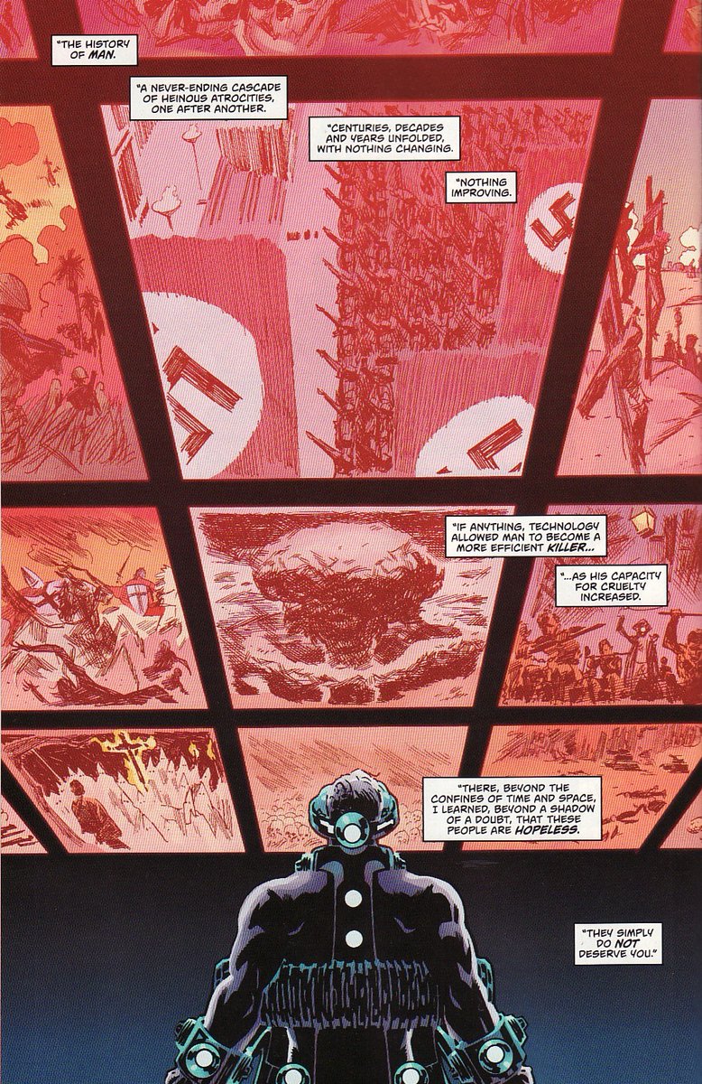 Lmao people coming out of the woodworks because they're pissed off at an evil Jor-El in the DCU. Where were you guys when Dr. Manhattan strapped him to a chair and forced him to watch a "Top 10 Earth's Worst Atrocities" montage in the comic books 🤔?