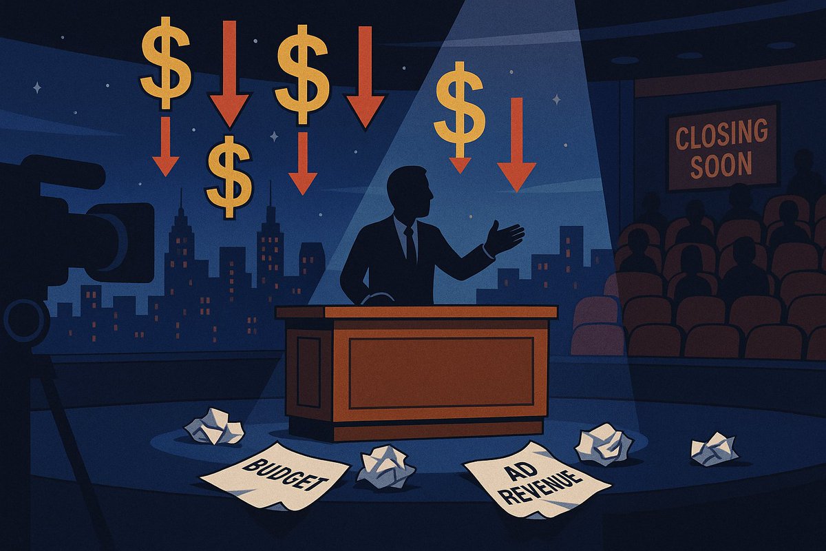 OpsAdvisorDOL's tweet image. Everyone's debating whether CBS canceled Colbert for political reasons. The real story is simpler and more brutal: his show was losing $40 million a year. My piece breaks down the numbers CBS doesn't want you to see.
open.substack.com/pub/skipconcan…