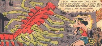 OctaviaSuperW's tweet image. I hope the Wonder Woman animated series includes a lot of her whacky, underrated villains
To see the likes of Firework Man, Gentleman Killer, Princess Badra or Crimson Centipede appear for just one and done filler episodes amidst arcs would be lovely