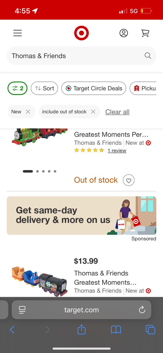 enginesofroblox's tweet image. Targets website has been having an absolute seizure today why are they selling a Mattel shop exclusive item 6 months later after it stopped being sold online exclusively at target