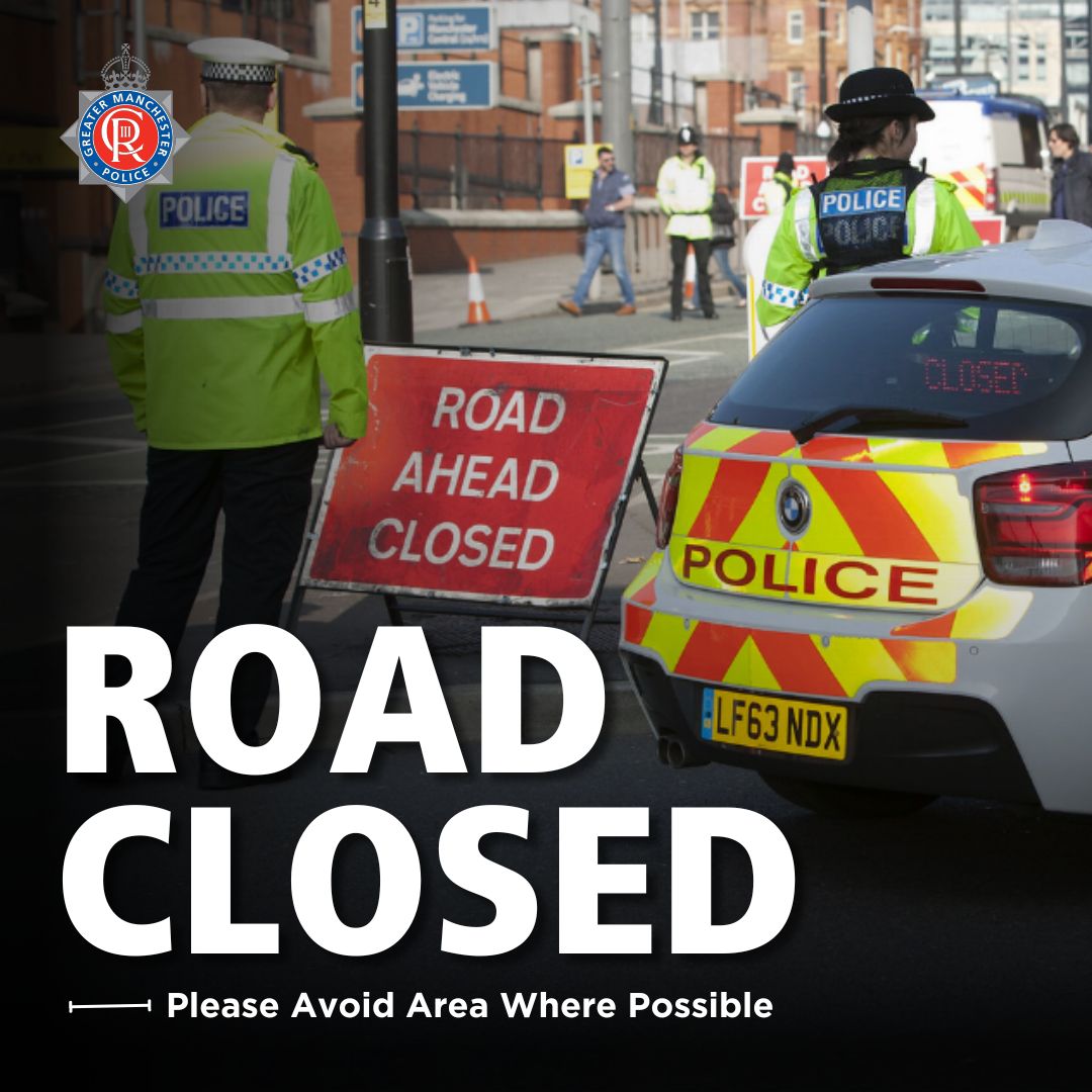 gmpolice's tweet image. There are severe delays on the M60 tonight after a fatal incident earlier today. Both directions are expected to remain closed between junctions 19 and 21 until midnight.
We strongly advise people to avoid travelling in the area if they can. Thank you for your co-operation.