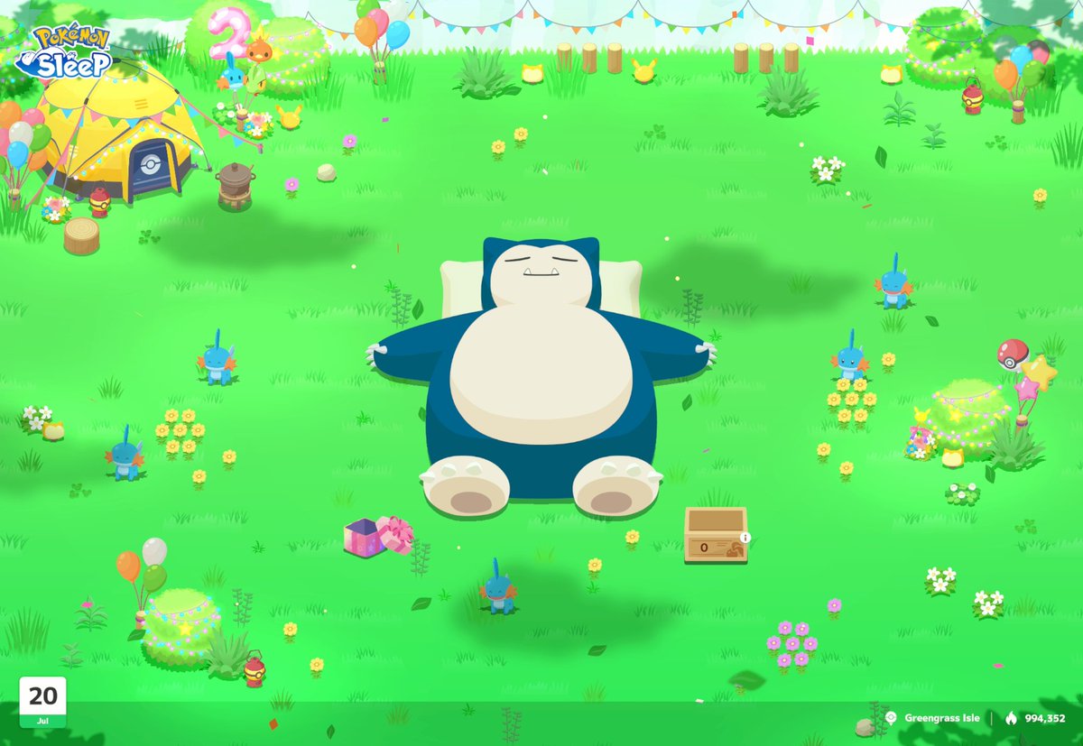 pikarumblee's tweet image. Gangs all here! Betcha can&apos;t guess my fave (&apos;ε&apos;*) #PokemonSleep2nd! #PokemonSleep #mudkip