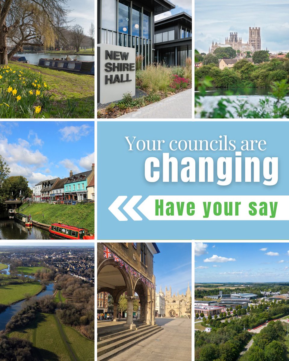 huntsdc's tweet image. Today is the final day to take part in the survey on local government reform in Cambridgeshire and Peterborough. 

This is your chance to help shape how local services are run in the future. 

🡒 Make your voice count before midnight: orlo.uk/8pf3c