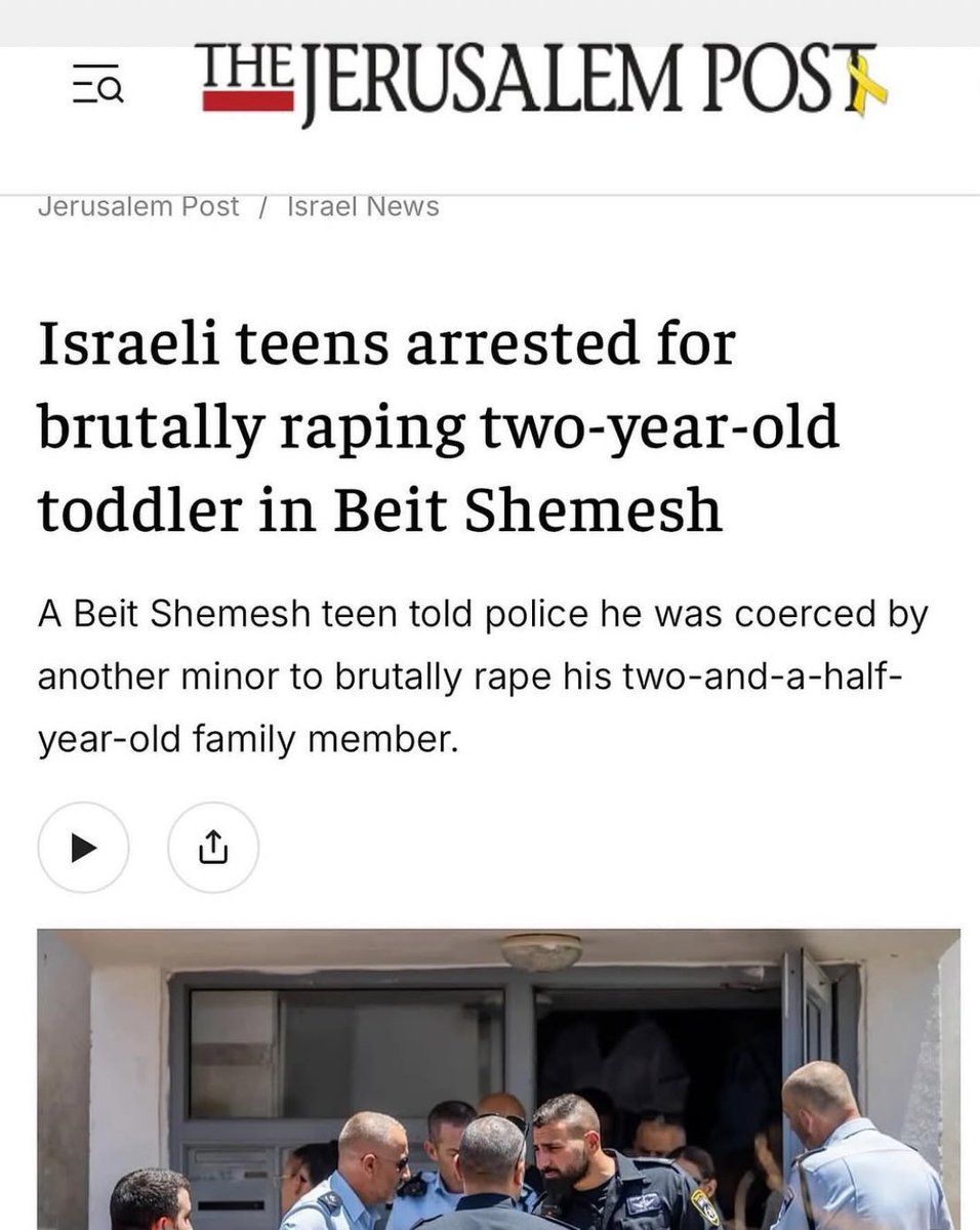 The_One1001's tweet image. Good old Zionists, there is no saving their nation
Even their family members aren’t safe !
Source: @Jerusalem_Post