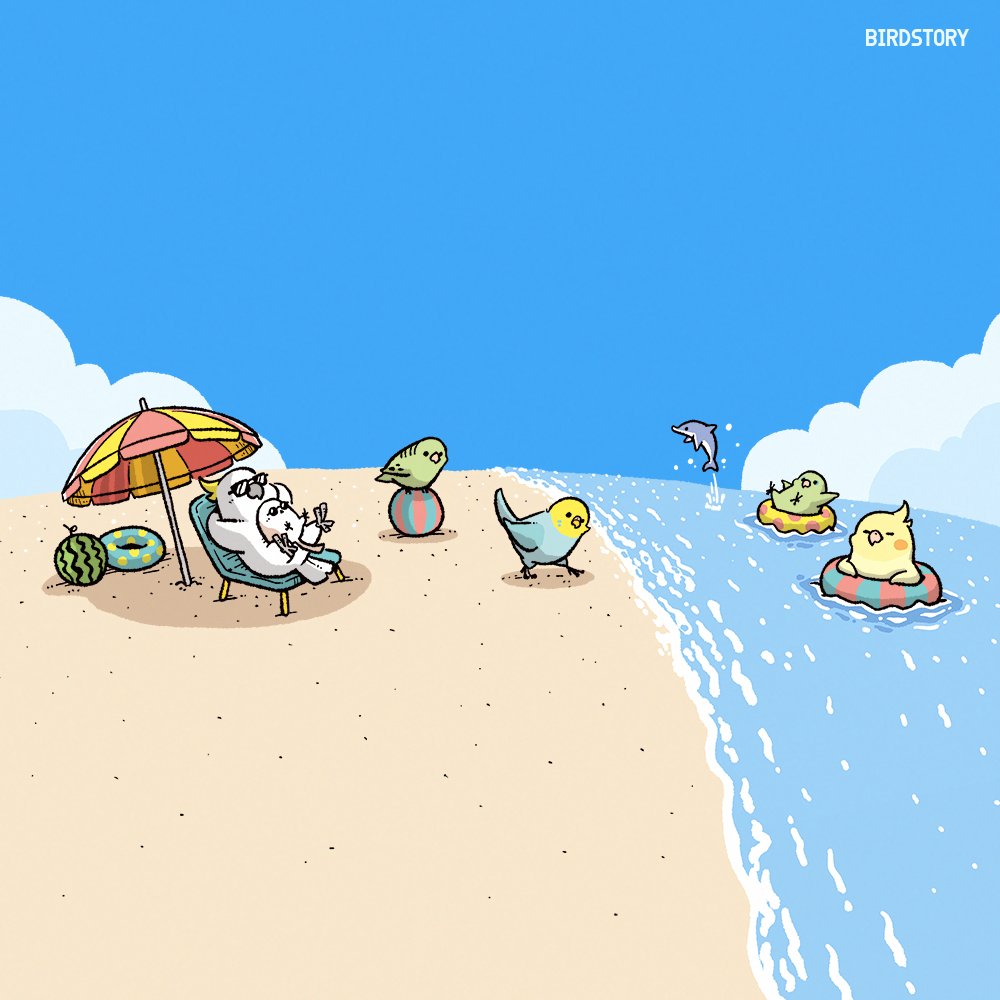 Birdstory_pic's tweet image. おはようございます。
本日は7月21日。
海の日とのことです🏖️
よき祝日となりますように✨
#BIRDSTORY
#海の日