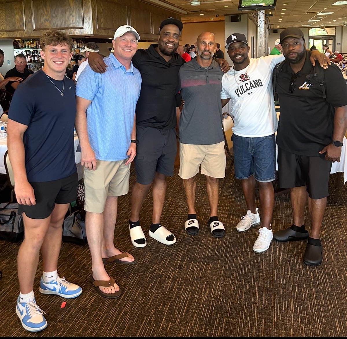Coach Hutter (@coachhutter12) on Twitter photo Another year of bad golf with great friends, old teammates and brothers 4 life. Glad Brody could be there! Love these guys. One more huddle <a href="/HutterBrody/">Brody Hutter</a> <a href="/CoachBT02/">B</a> <a href="/SMcgillacutty/">Alexander8 Clinton</a> <a href="/BillBeckner/">Bill Beckner</a> <a href="/MPLadiesTennis/">Mt. Pleasant Girls Tennis</a> <a href="/RVPanthersFB/">River Valley Panther Football</a> <a href="/_RVathletics/">River Valley Athletics</a> <a href="/WoodyHigh/">Woodland Hills FB</a> <a href="/calvulcans/">California (PA) Vulcan Athletics</a> <a href="/VulcanFootball/">California (PA) Vulcan Football</a> #12 Another year of bad golf with great friends, old teammates and brothers 4 life. Glad Brody could be there! Love these guys. One more huddle <a href="/HutterBrody/">Brody Hutter</a> <a href="/CoachBT02/">B</a> <a href="/SMcgillacutty/">Alexander8 Clinton</a> <a href="/BillBeckner/">Bill Beckner</a> <a href="/MPLadiesTennis/">Mt. Pleasant Girls Tennis</a> <a href="/RVPanthersFB/">River Valley Panther Football</a> <a href="/_RVathletics/">River Valley Athletics</a> <a href="/WoodyHigh/">Woodland Hills FB</a> <a href="/calvulcans/">California (PA) Vulcan Athletics</a> <a href="/VulcanFootball/">California (PA) Vulcan Football</a> #12