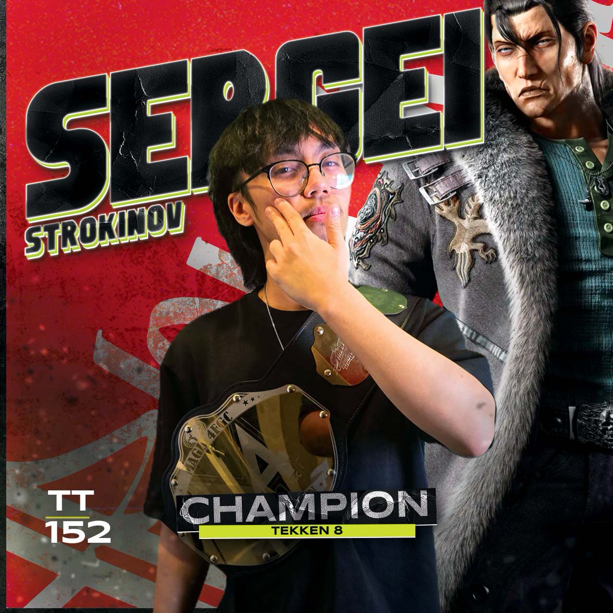 Magik4FGC's tweet image. Groove Select:// TT152 Champions
T8-@ICHIGOWI
ULT-@JohnGalleon_
GGST-@chimpo383
SF6-@Number3eyes
#WISMASH #FGC