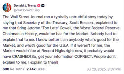 BillKristol's tweet image. Trump: “People don’t explain to me, I explain to them.”
Now apply this to Pam Bondi. Pam Bondi didn’t explain the results on an investigation to Trump. Trump explained to Bondi the conclusion he wanted.
