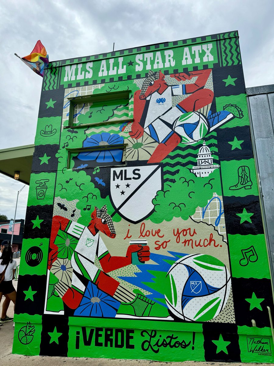 thesoccerdon's tweet image. Here we go! @MLS All-Star Week has touched down in the wonderful city of Austin, Texas.
Get ready for a week of programming across the city featuring the very best of @MLS and @LigaBBVAMX.