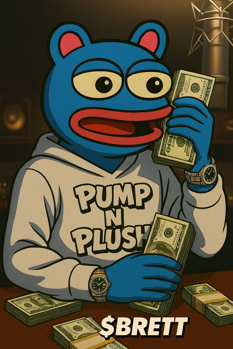 pumpnplush's tweet image. HELLO? $BRETT