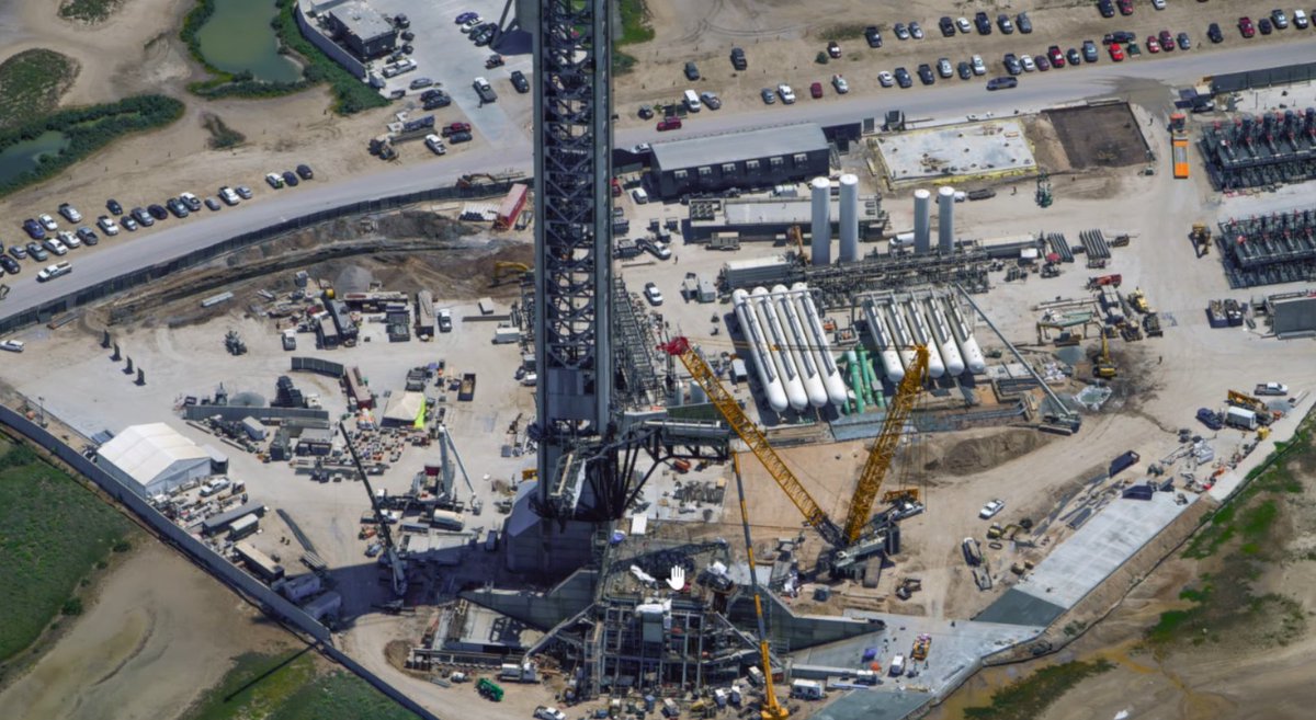 RoryTheSpaceGuy's tweet image. SpaceX are NOT launching from pad B this year.

There are countless operations and milestones that need to be reached before a Block 3 launch can take place but here are the main ones:

Fully built Ship and booster:
The booster could be ready however the first V3 ship hasn&apos;t even…