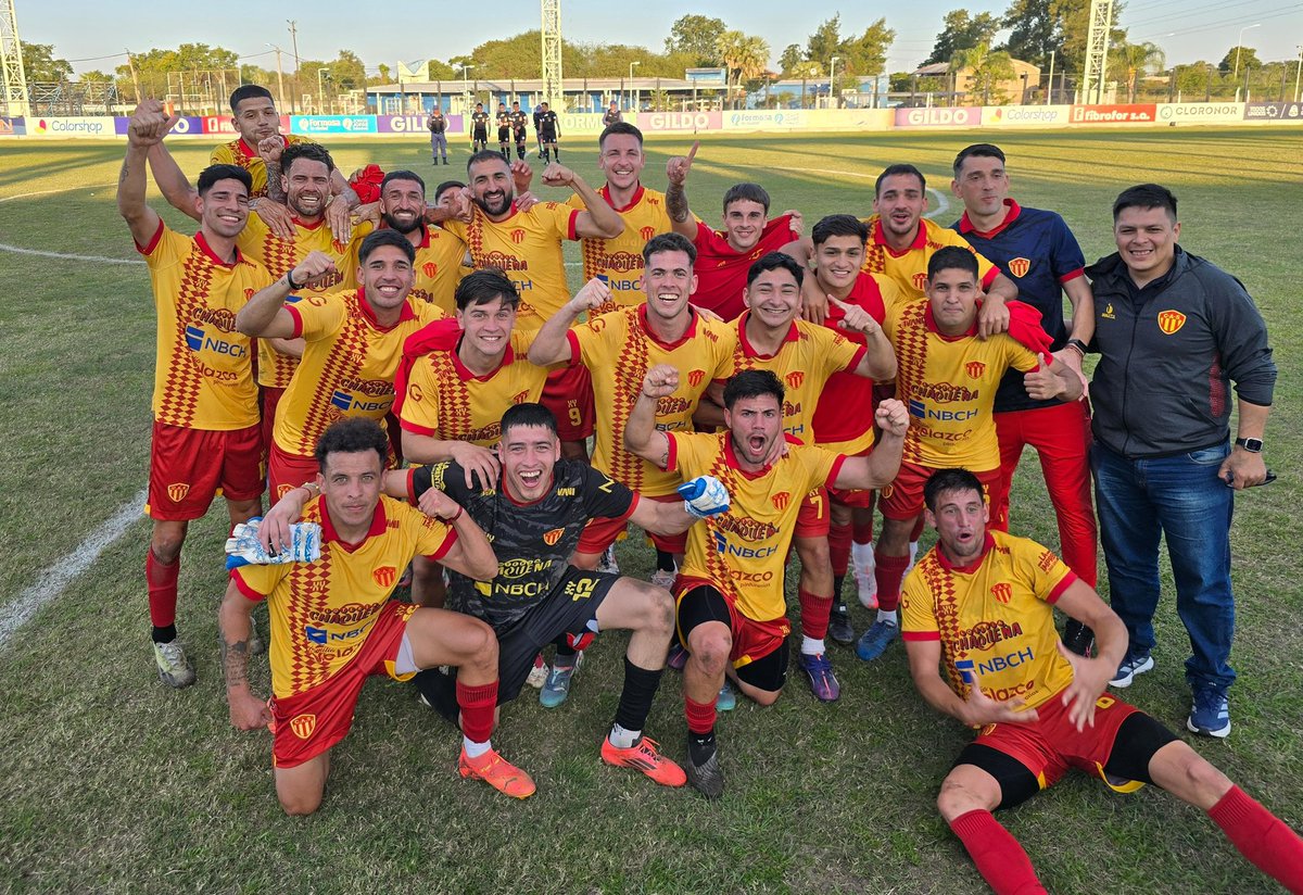 #FederalA Ganó <a href="/sarmientochaco/">Club A. Sarmiento</a> en Formosa contra todos. Pasaron 5 años, 9 meses y 21 días del último triunfo en esa provincia. Aquella vez, un 29/09/2019 vencía 1-0 a San Martín. Hoy, 1-0 a Sol de América.