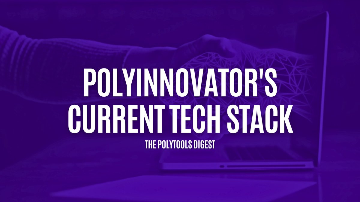 polyinnovator's tweet image. 📢 New #omniblog post alert! My Current Tech Stack #6 Q2-3 2025 – Curious? Click here ➡️ polyinnovator.space/my-current-tec…