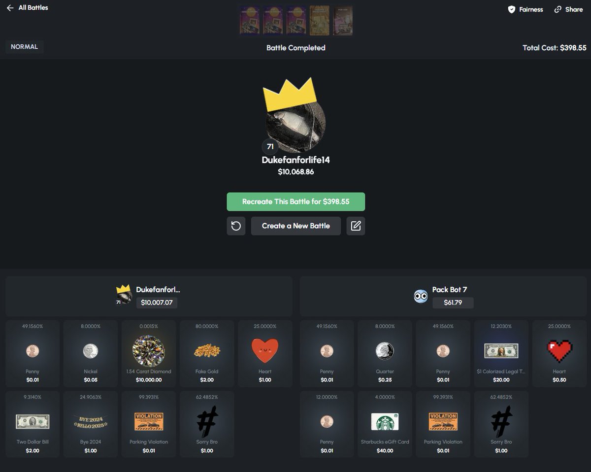 PackDraw's tweet image. Hey Alexa: Play Diamonds Dancing by Drake 馃槏
$400 -> $10,000 1.54 Diamond Carat!