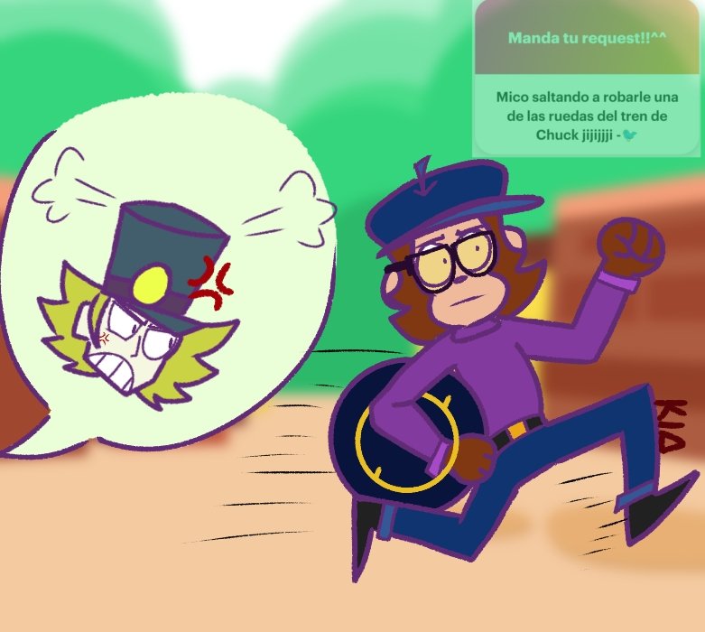 DailyMico's tweet image. Day #17🐵

Otro request🙈 Me gustó mucho esta idea😭

#BrawlStarsMico