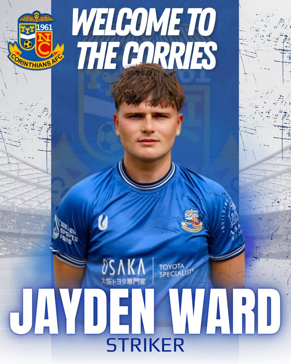 We’re delighted to welcome Jayden Ward. 

The 17yr old joins us from Newport Saints and has already shown he’s got that spark — movement, link-up play, and a top attitude.

Ben Davies:
“Buzzing to finally get Jayden in. He’s my top target &amp; brings so much more than just goals.”