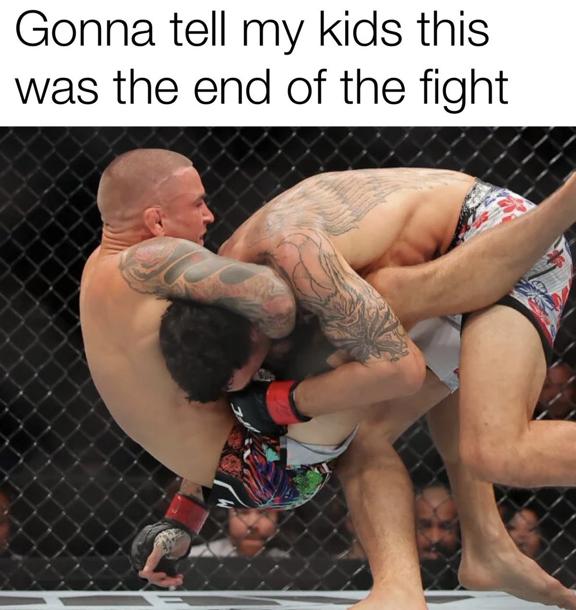 Thank you <a href="/DustinPoirier/">The Diamond</a> for a truly incredible career, full of class &amp; clamor...

What an absolutely massive contribution to MMA history. 👏 ❤️

Also for making my favorite hot sauce 🌶️ 👌

Wishing you a happy life 🙏