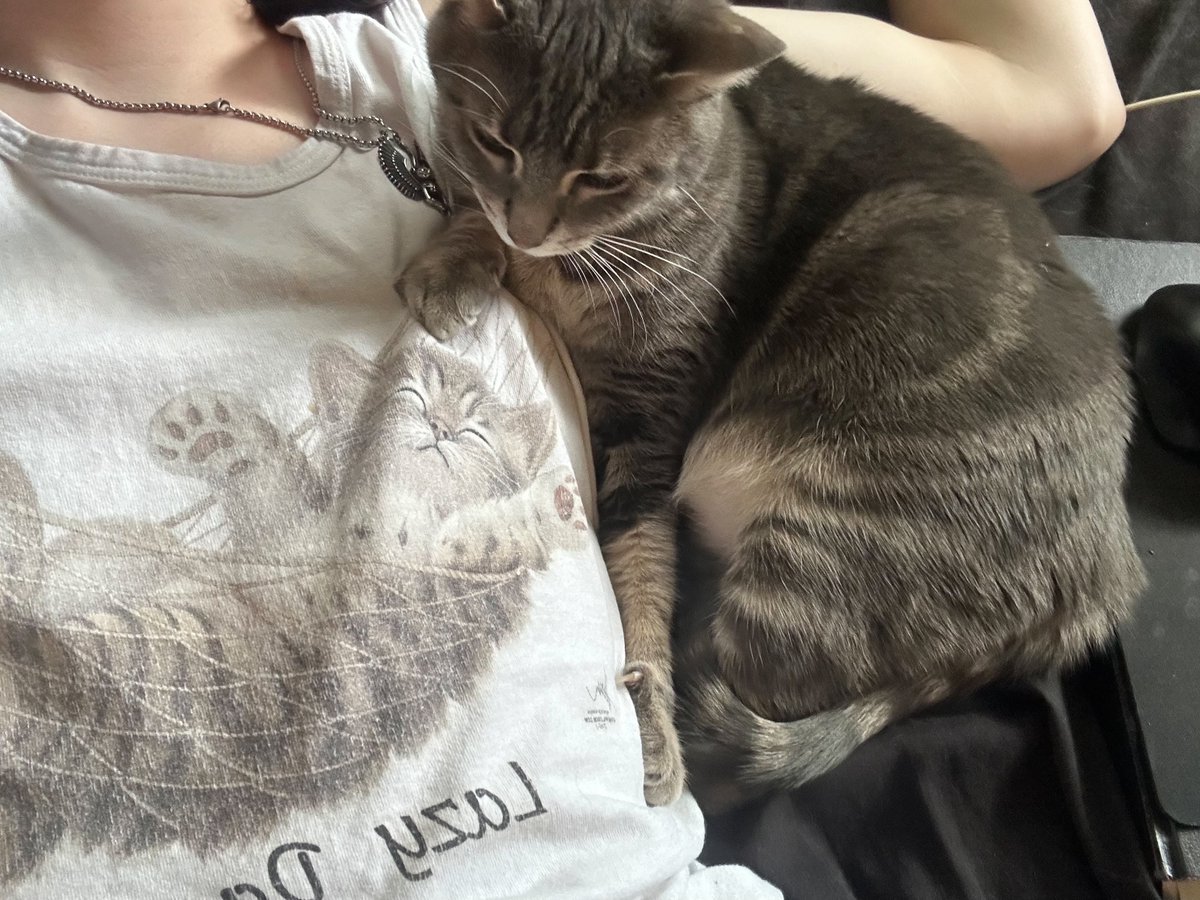 clovescence's tweet image. i have a cold :( they said it’s the cuddle bug :)