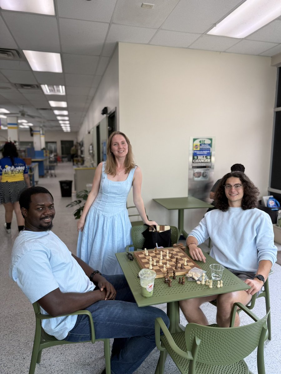 def__ibrahim__'s tweet image. We all just happened to be wearing blue.

#InternationalChessDay