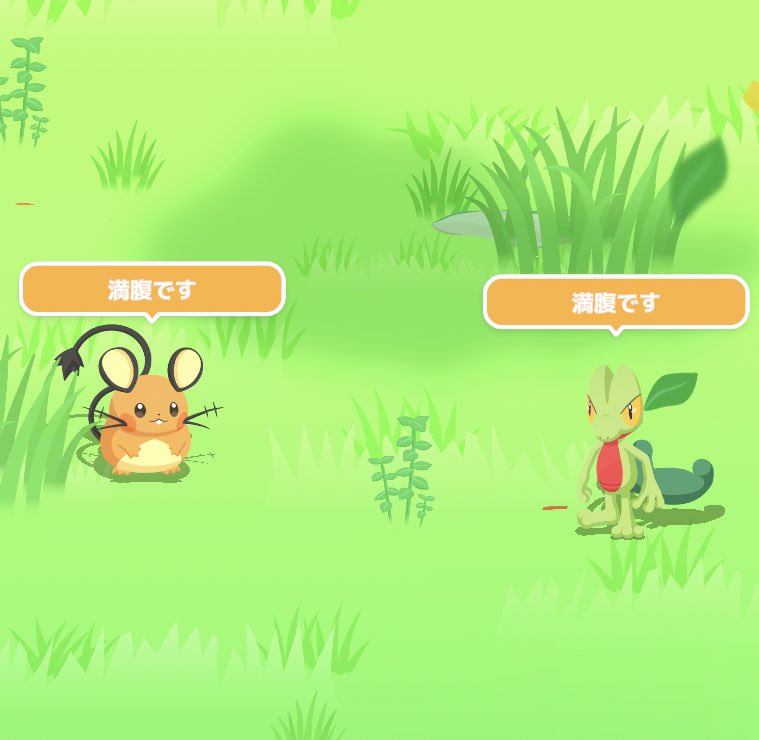 ue_pokesle's tweet image. #ポケスリ2周年をいっしょに 
おはようございます
久しぶりのデデちゃん！！逃げられたけど寝

新機能の植木鉢はシェイミに見えますね
朝の楽しみがひとつ増えました