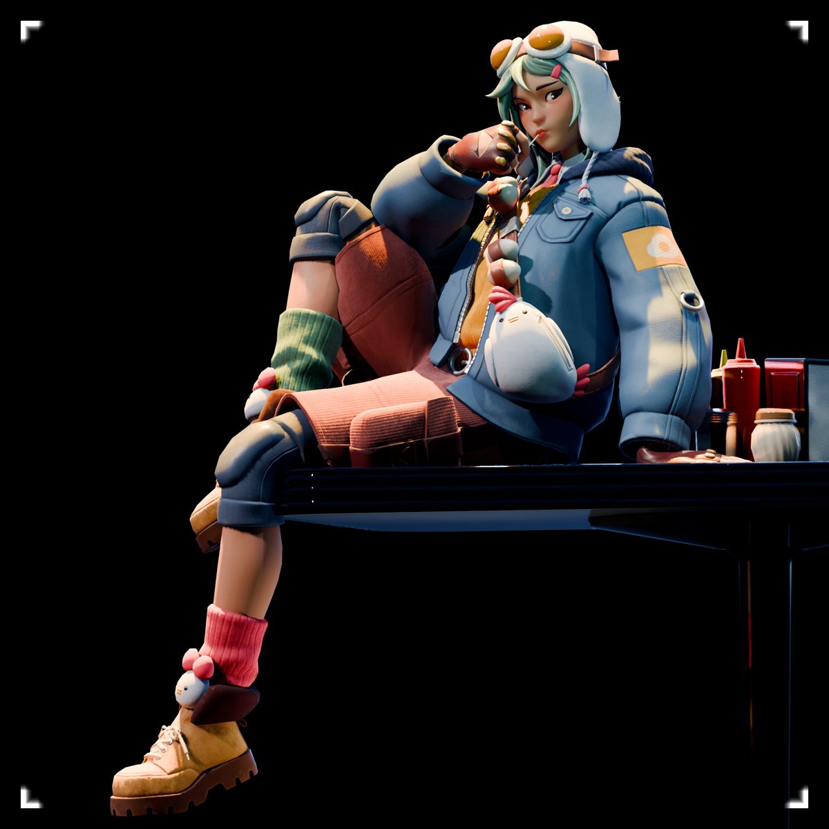 SharkWithMaple's tweet image. Casual Hensey 🐔