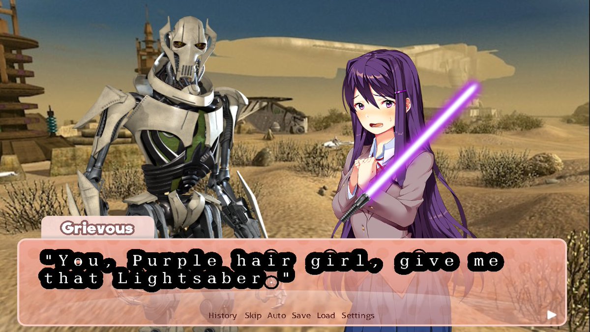 NormalVader's tweet image. NEW NEWS🚨: Yuri and Grievous are having an Argument.