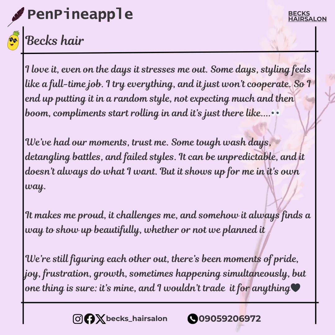 _becksA's tweet photo. #PenPineappleSunday

How often do you "fight" with your hair? https://t.co/Kp0jEwNOCW
