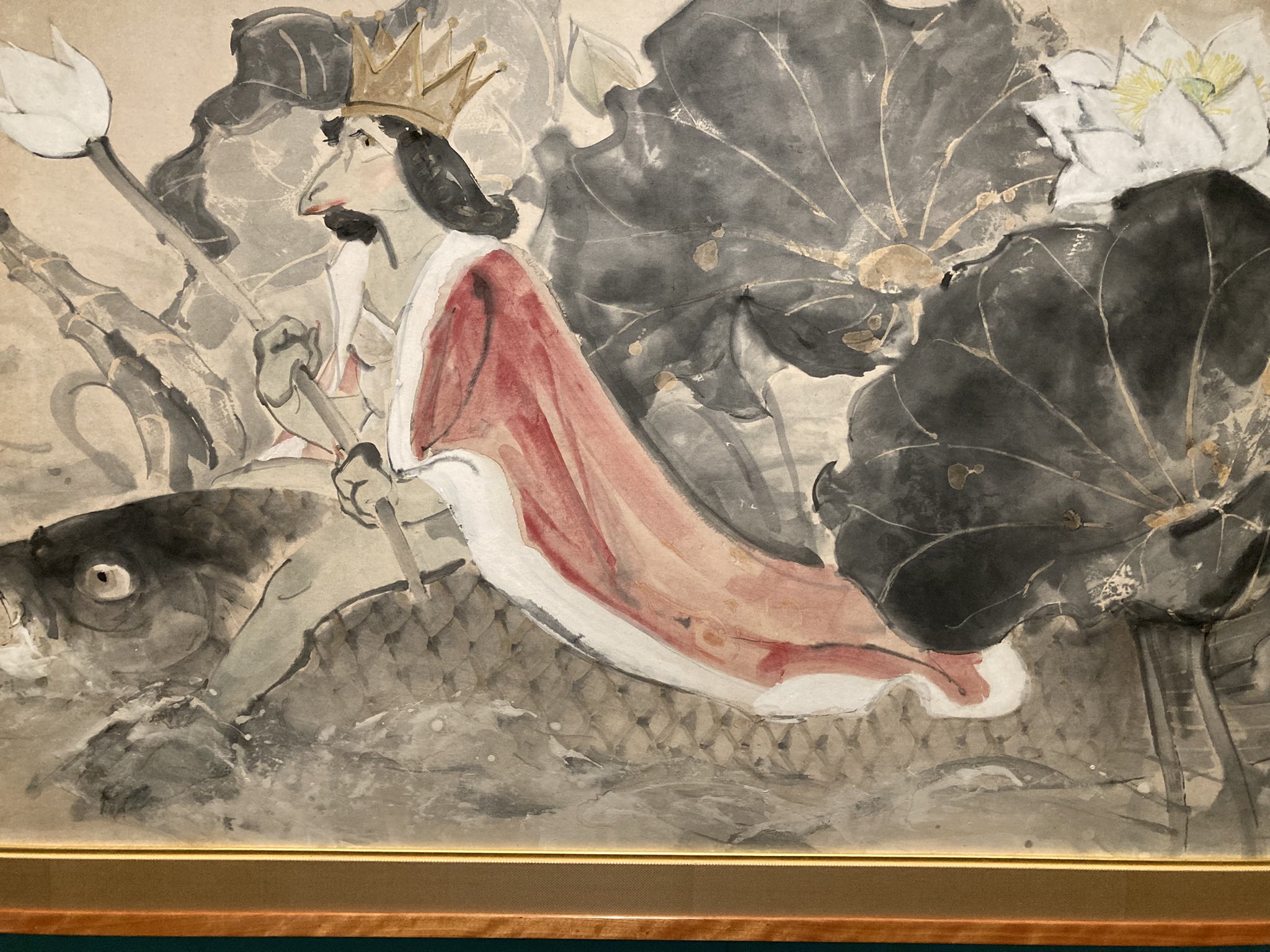 絵画 つつじに雀(川端 龍子) アンテーク額入 即発送可能】 絵画 つつじに雀(川端 メルカリ - アンテーク額入