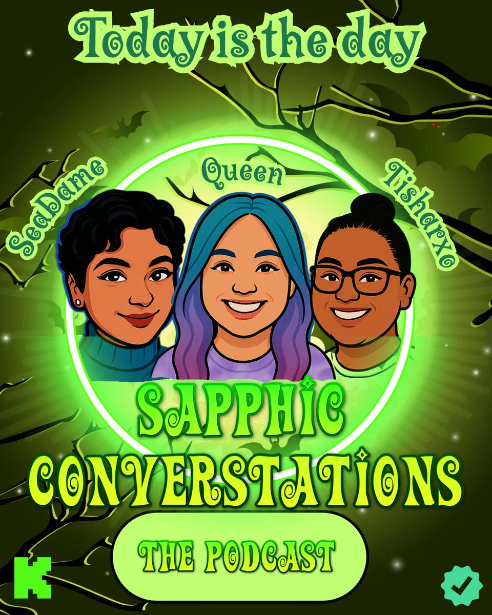 Omgg this is happening today? Come pull up with <a href="/RealSeaDame/">SeaDame | Dreamhack ATL</a>, <a href="/TishaRXO/">TishaRXO</a> and I very 1st podcast. Come talk to us! ♡♡♡ 

kick.com/EmpathicccQueen
kick.com/SeaDame