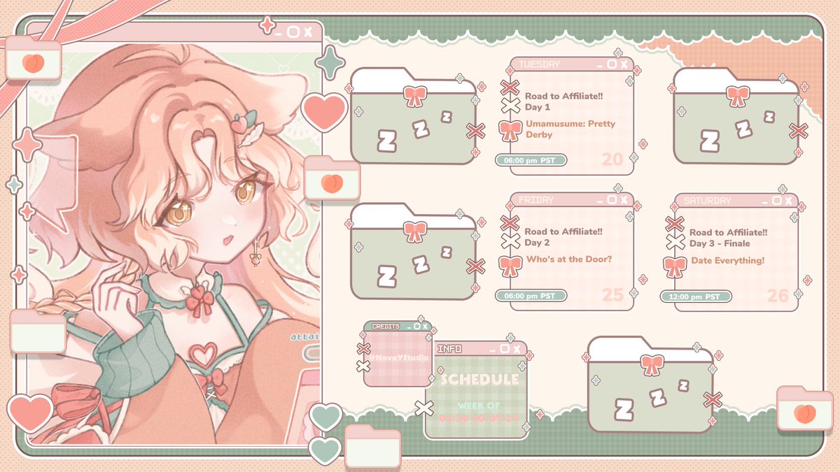 PeachyAI_VT's tweet image. ⋘ 𝐑𝐨𝐚𝐝 𝐭𝐨 𝐀𝐟𝐟𝐢𝐥𝐢𝐚𝐭𝐞 - 𝐃𝐚𝐭𝐚 𝐋𝐨𝐚𝐝𝐞𝐝… ⋙ 
[████████] 100%

Thank you everyone for your patience and excitement!! It really charges me up ⸜(｡˃ ᵕ ˂ )⸝♡

I&apos;m so excited, and I can&apos;t wait! I hope to see as many of you as possible, come say hi to…