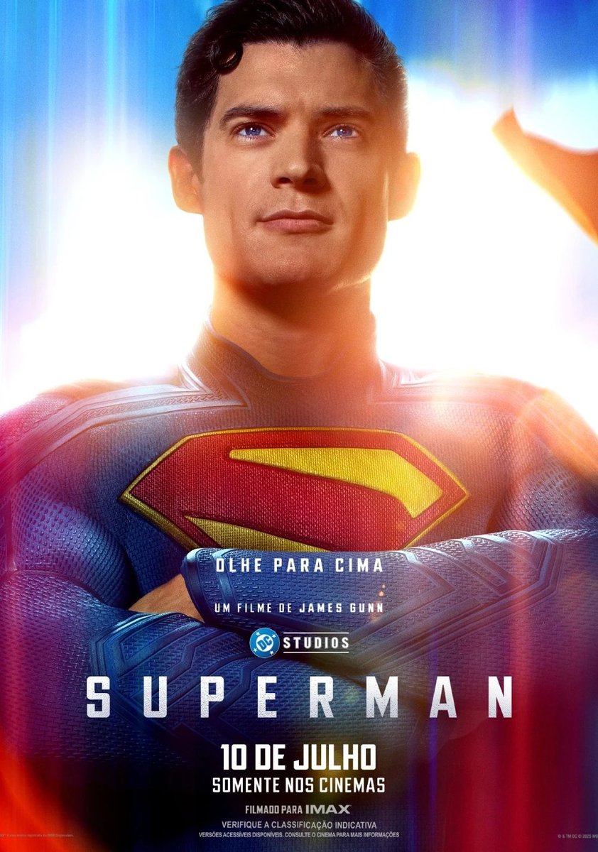 FelipeEmanuelsS's tweet image. Mais uma consideração sobre Superman:

É o melhor live-action do azulão por um abismo de diferença, no máximo o filme de 1978 chega perto dele, de resto ele botou todos os outros pra mamar

No geral ele me deu um sentimento muito parecido com Homem de Ferro 1, DCU ta promissor
