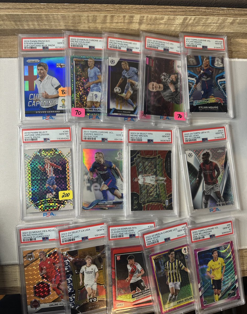 Card_Slayer819's tweet image. Random bricks I picked up this weekend.
Everything is for sale