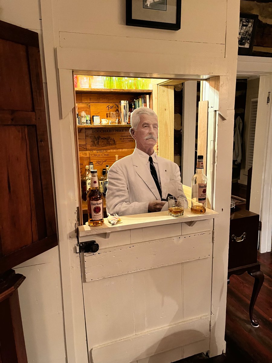 bernardtjoy's tweet image. The bartender last night kept getting offended any time anyone ordered anything other than Tennessee whiskey.