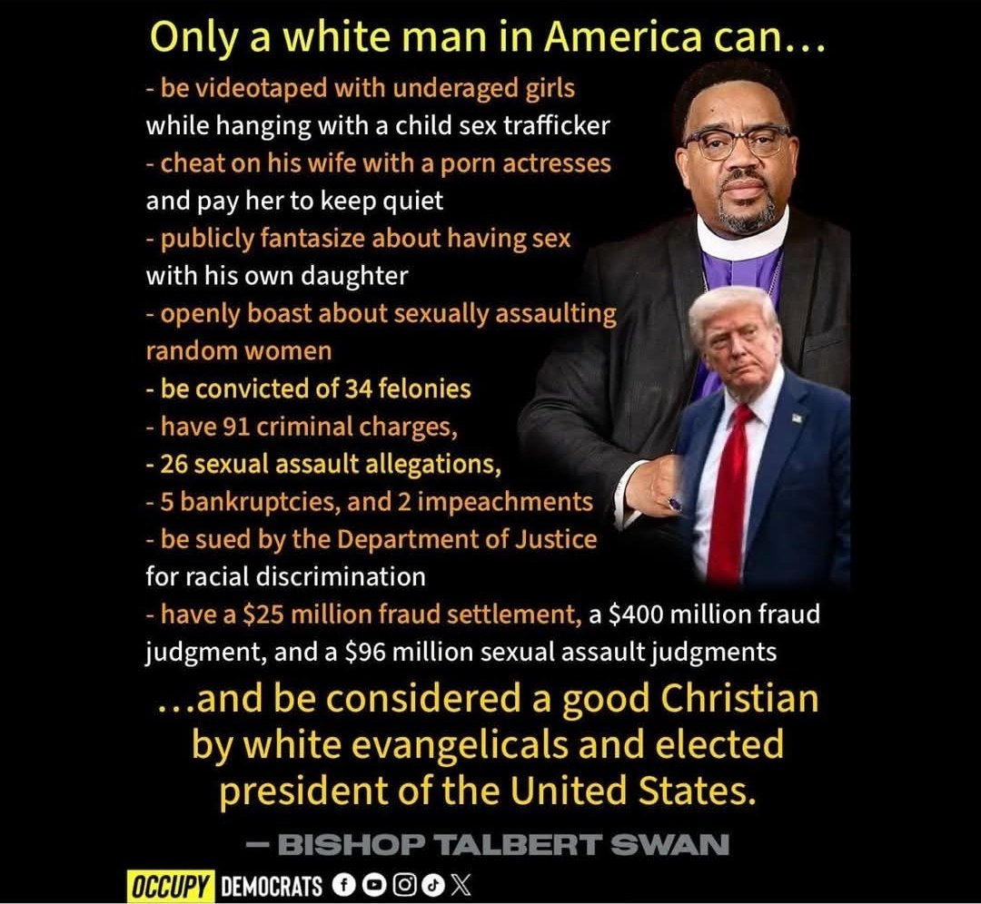 consciencevegan's tweet image. THE UNDENIABLE TRUTH.
#TrumpPedoFiles #TrumpEpsteinCoverup #TrumpEpsteinPedoFiles #TrumpIsUnfitForOffice #TrumpIsALiar
#TrumpisontheEpsteinList
#trump