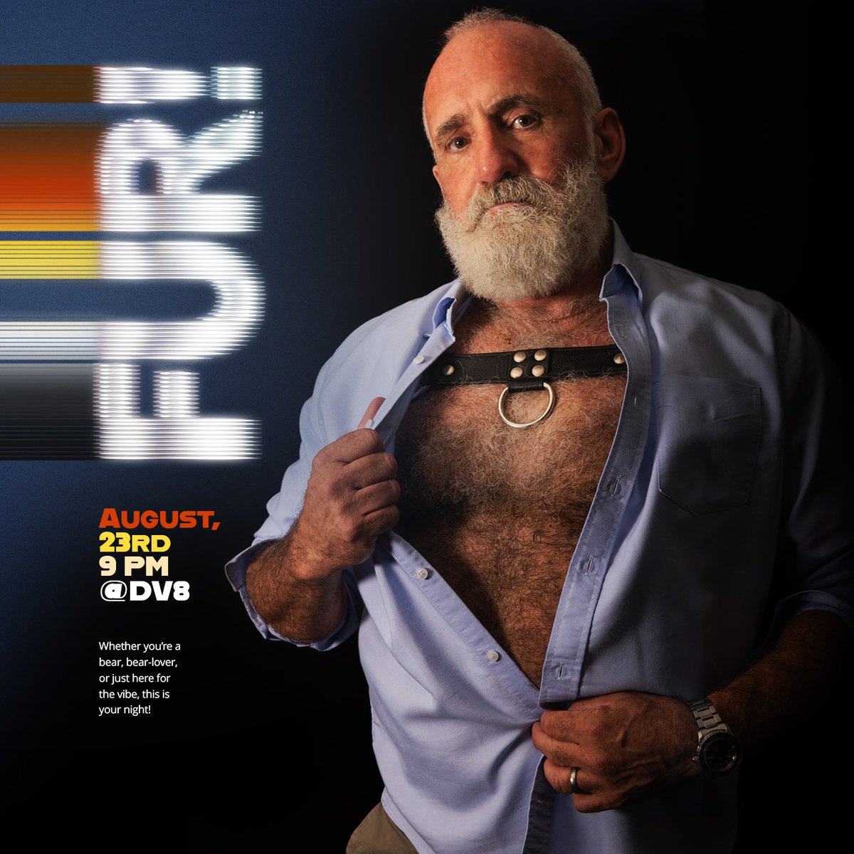 FUR! is back and the bears are coming in hot!
Join us at DV8 on August 23rd from 9 PM till late for another wild night. Dancefloor downstairs and furry fun upstairs.

Link for tickets in the bio.

We are proudly supported by @dv8dublin, <a href="/the_boilerhouse/">White Horse Project</a>