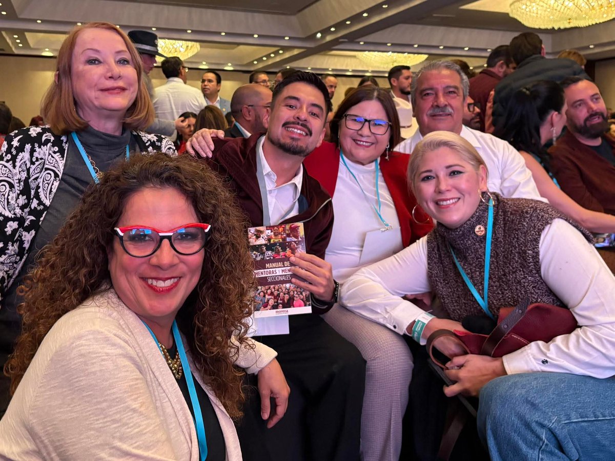 imeldacastromx's tweet image. La transformación no se detiene: se organiza, se fortalece y se proyecta con rumbo firme.
El Consejo Nacional de Morena aprobó 4 acciones clave: Comités Seccionales; una Escuela Municipalista; una estrategia de incorporación masiva al movimiento y la creación de un Consejo…