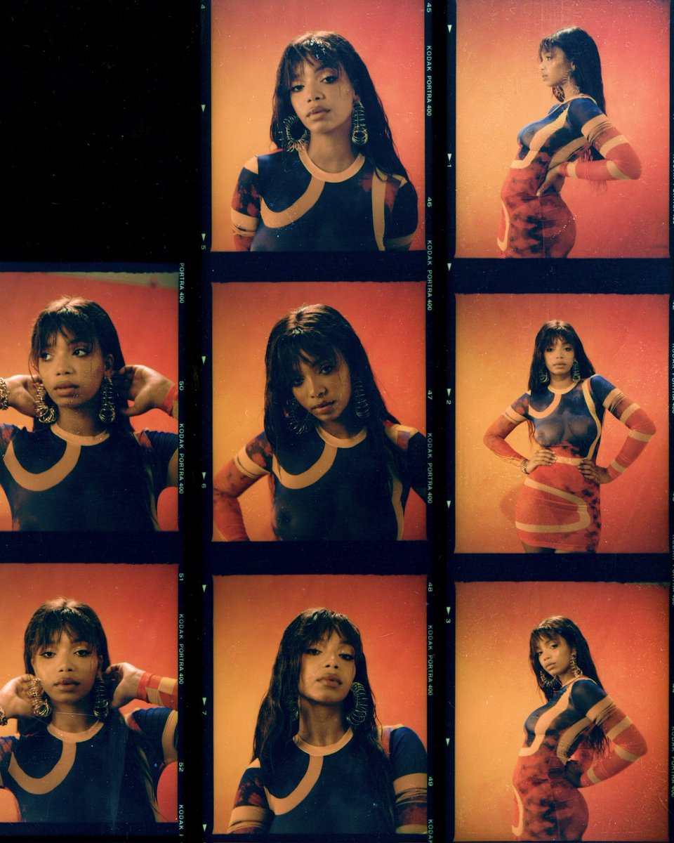 alex_massek's tweet image. Handprinted Orange Tones 🎞️🔸