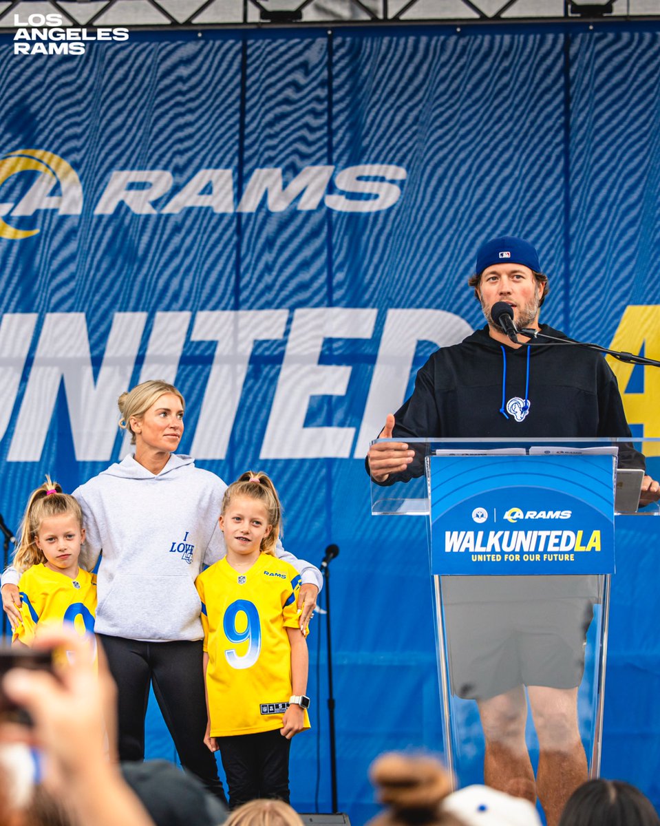 RamsNFL's tweet image. Coming together to help rebuild LA. 🤝
WalkUnitedLA 2025 with United Way of LA.
