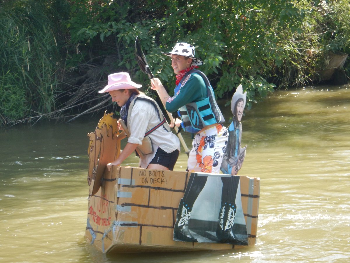On August 2nd, build a boat and join us at the Whitewater Park for an afternoon of fun!
4 rules.
1. Everyone must wear a helmet
2. Everyone must wear a PFD
3. Wear water shoes (no flipflops)
4. Must be 13 or older to ride in or captain a boat
Details - kearneywhitewater.org/event/cardboar…
