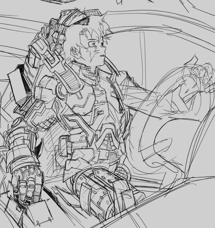 I just realized I still haven’t finished this drawing