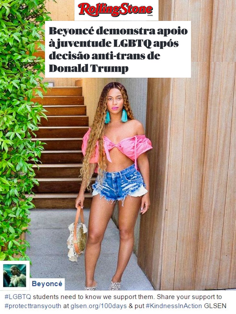 roseyonce_'s tweet image. E o Trump que em 2017 proibiu estudantes trans de usarem o banheiro de acordo com a identidade de gênero e a Beyoncé protestou e pediu proteção as crianças trans.
Eu escolhi ser fã da pessoa certa ❤️