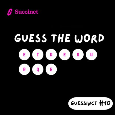 SAkparo's tweet image. Day 10 of Guessinct for @SuccinctLabs 

The correct Word for Day 9 was : Auctions 

Now let's go with Day 10🔥 

Guess the succinct word below 💬

As it’s getting harder I will give a hint 

 Hint: he’s the one requesting proofs