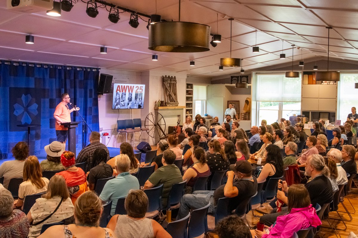 The 48th Annual Appalachian Writers' Workshop is officially underway! Be sure to join us each evening at 7:30 for the livestream of our evening program that will include readings from the faculty!