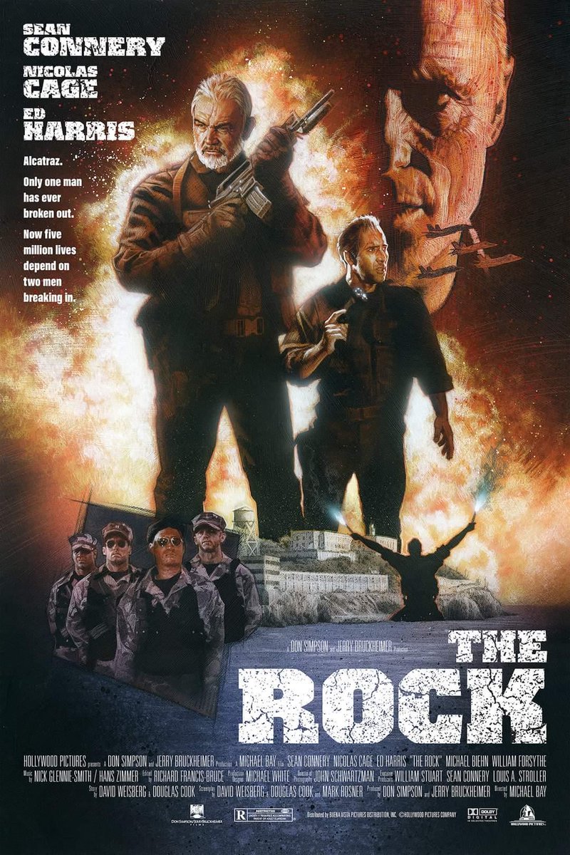 dissectthatfilm's tweet image. #nowwatching for podcast prep.
Tomorrow, we OFFICIALLY record our final episode for the MONTH OF ACTION. We'll be looking at Michael Bay's sophomore outing, 1996's THE ROCK.
Have you seen this Michael Bay directed/Nicolas Cage led vehicle?
Let us know!