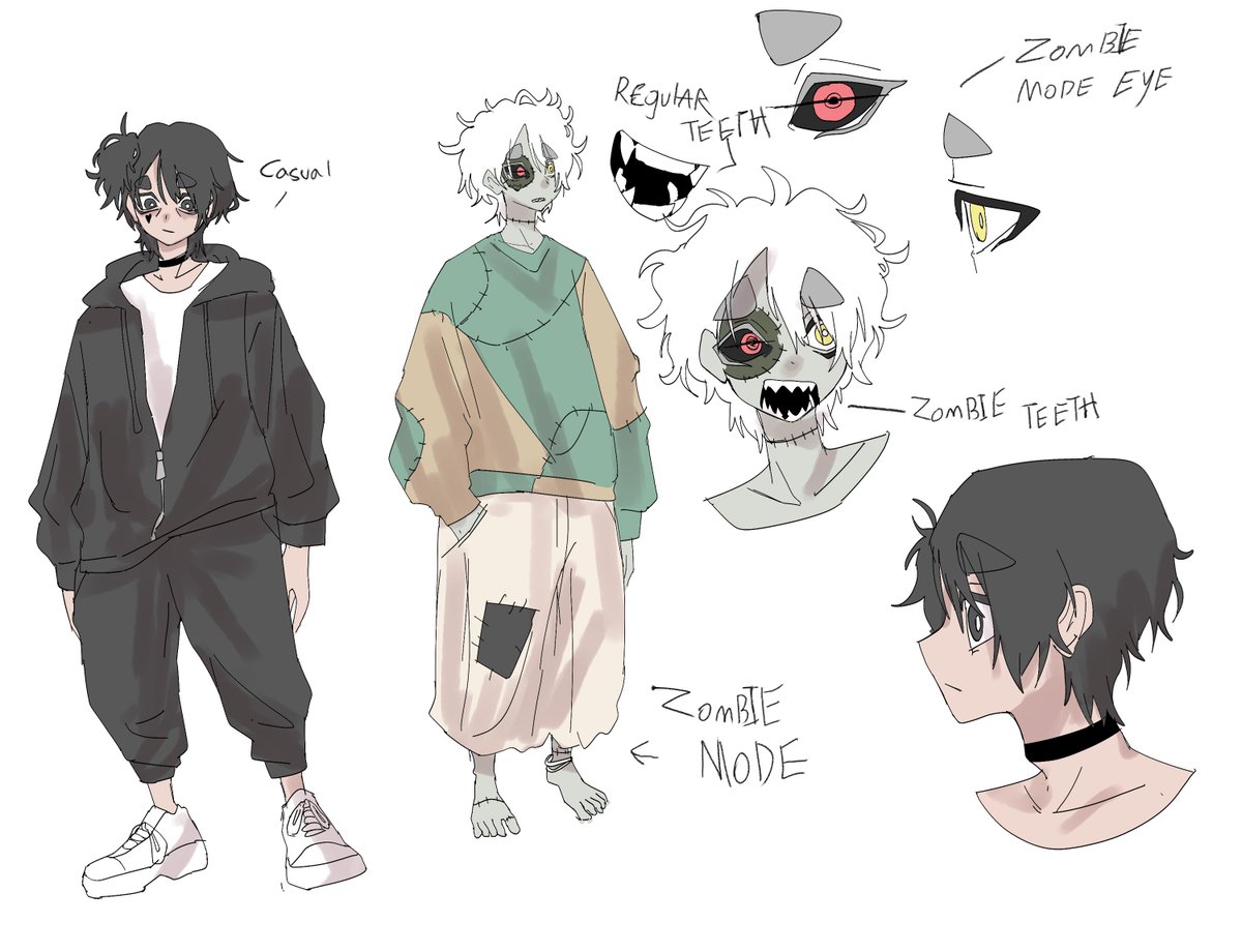 ILovepepprmint's tweet image. Character sheet for a animation in the works!